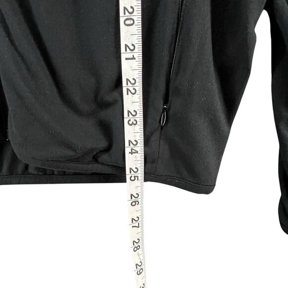 Quince Jacket Womens Small Black Full Zip Hooded Lightweight Recycled Polyester - Picture 7 of 11